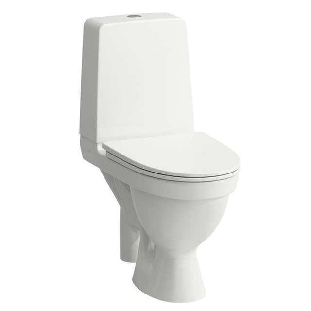 Laufen Kompas 827155 Toalett Rimless Hvit Laufen Gulvstående toalett LA-6122504