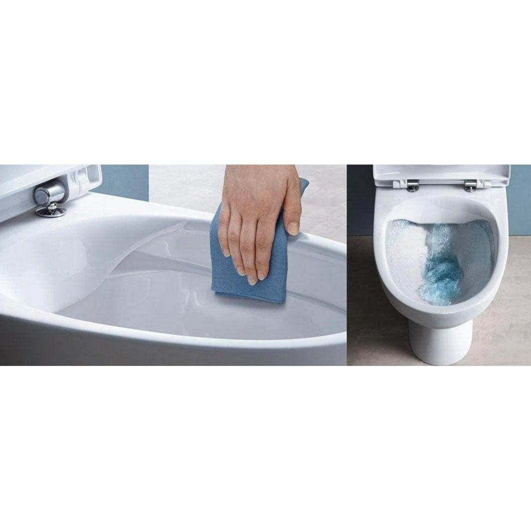 Laufen Kompas 827155 Toalett Rimless Hvit Laufen Gulvstående toalett LA-6122504