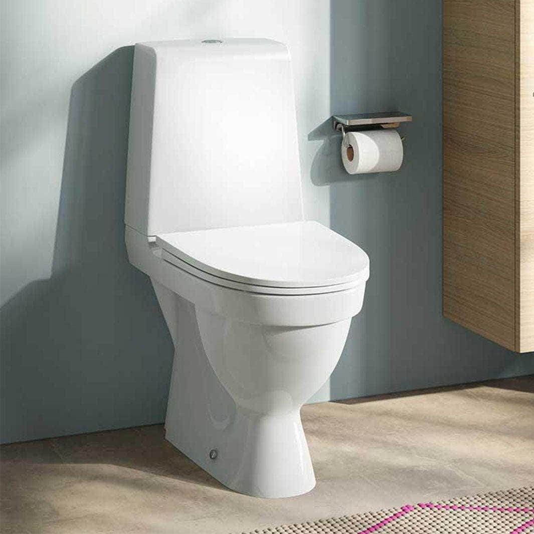Laufen Kompas E Toalett Rimless Hvit Laufen Gulvstående toalett LA-6070044