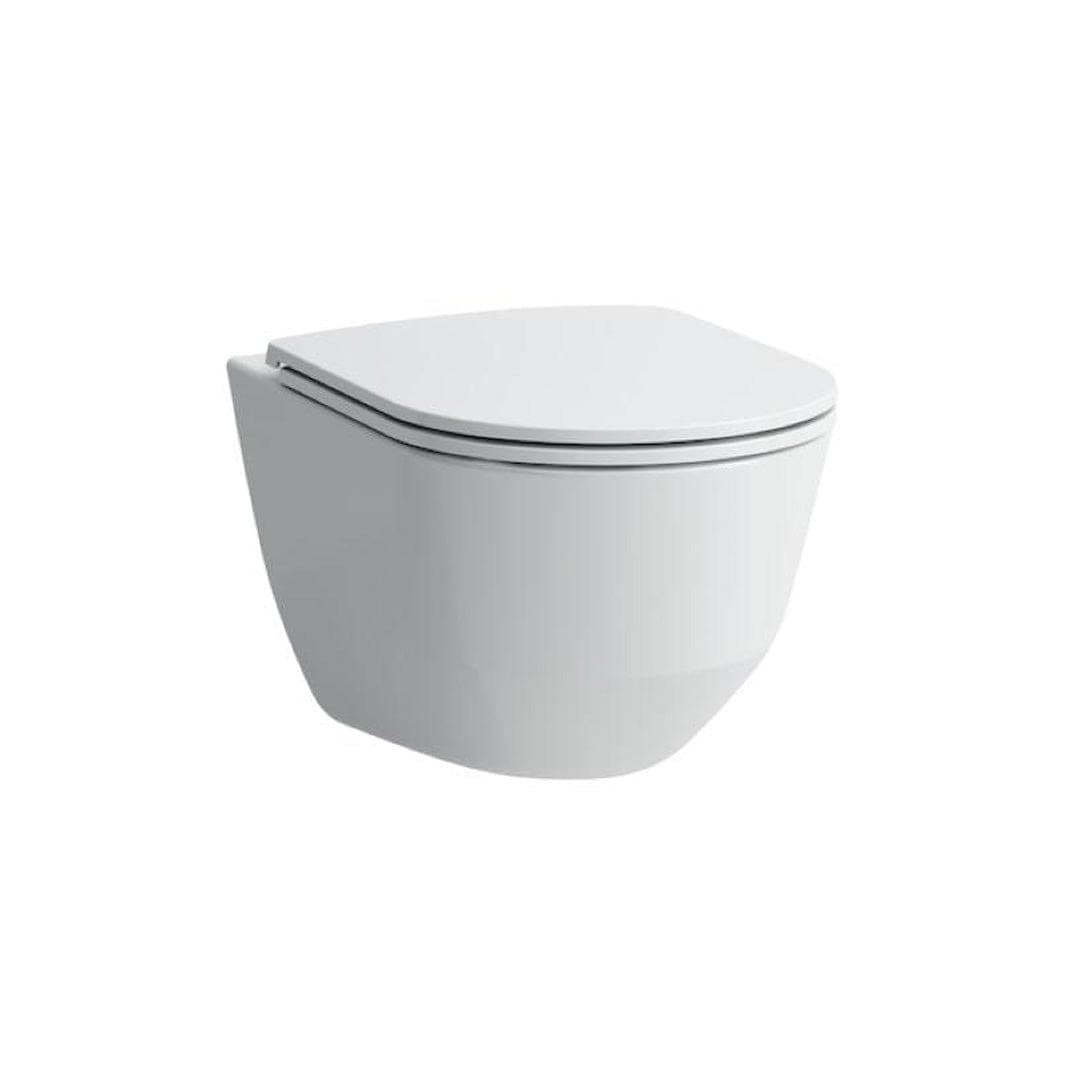 Laufen Pro Rimless Veggskål Toalettpakke - inkl. sete Hvit Laufen Vegghengt toalett BUN-6121955