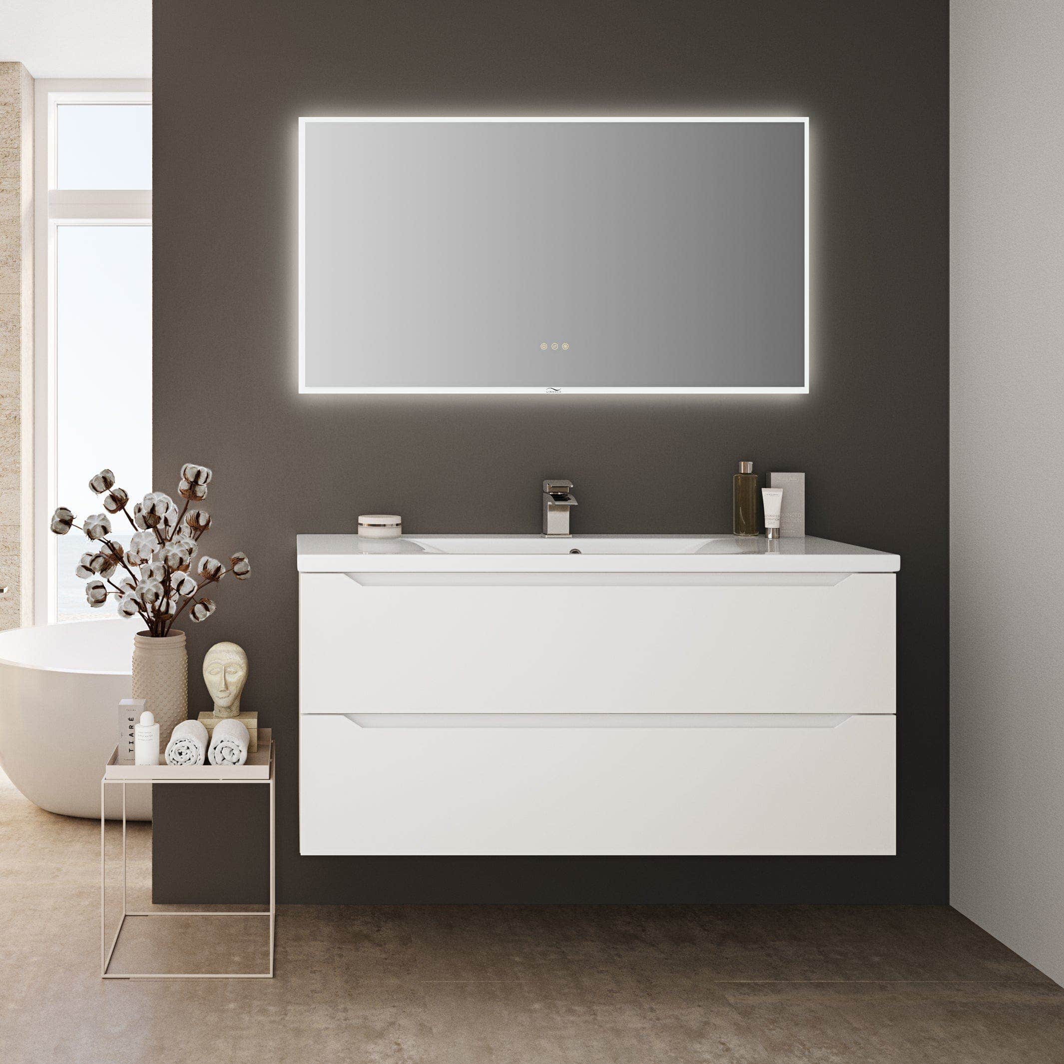 Linn Bad Emma D45cm Servantskap Linn Bad Servantskap