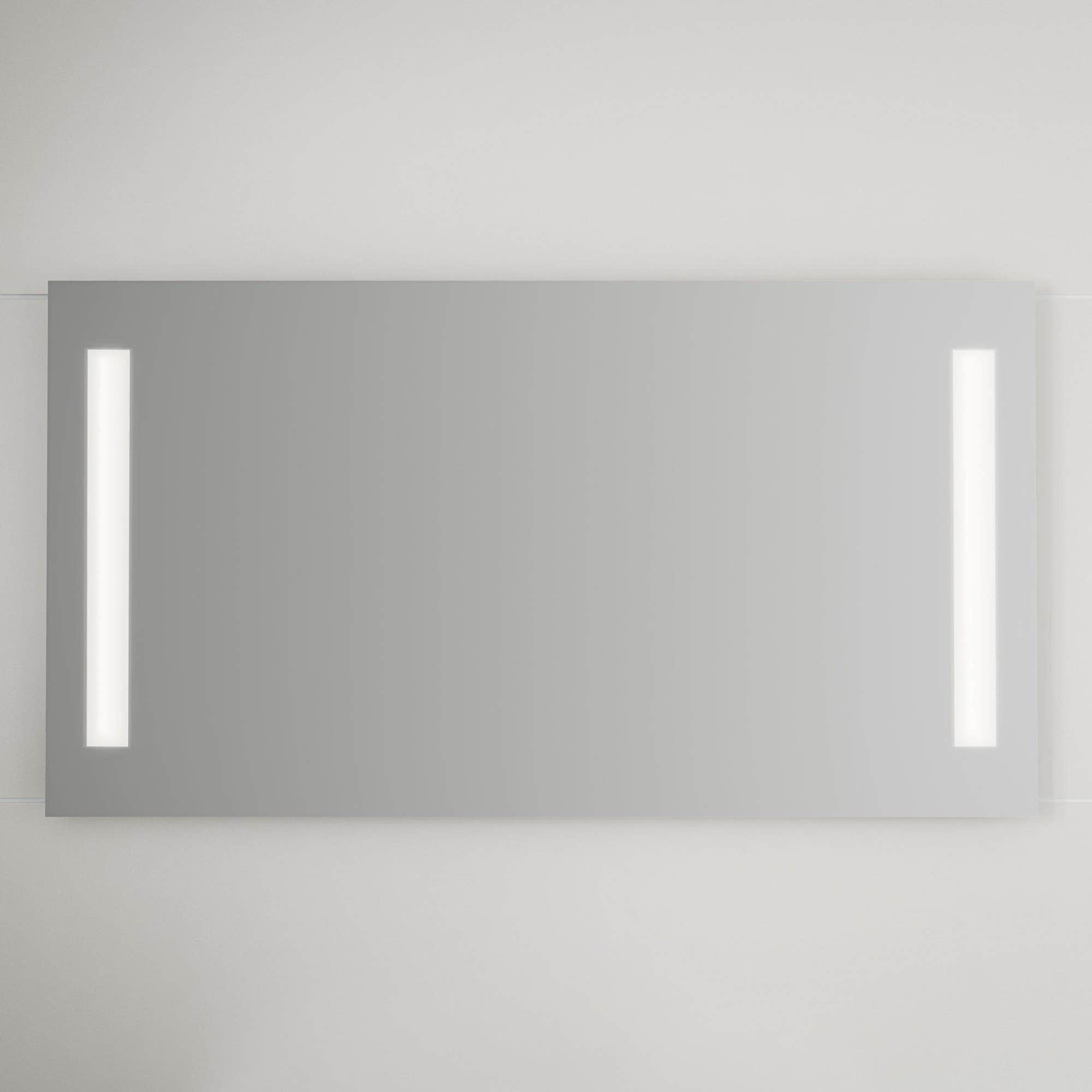 Linn Bad Hilde Speil med sidelys 120cm Linn Bad Baderomsspeil LB-29012