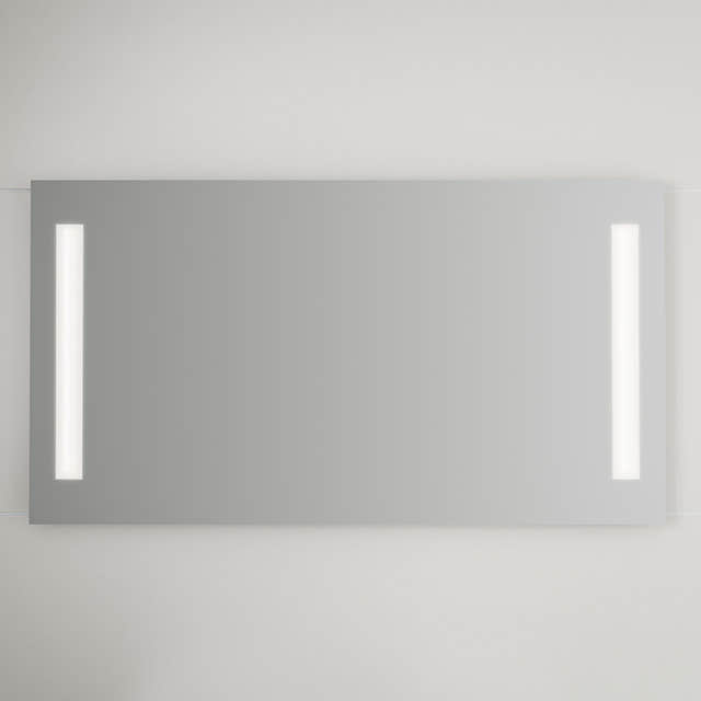 Linn Bad Hilde Speil med sidelys 120cm Linn Bad Baderomsspeil LB-29012