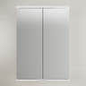 Linn Bad Hilde Speilskap med overlys og stikk Hvit matt / 60cm Linn Bad Speilskap LB-300165