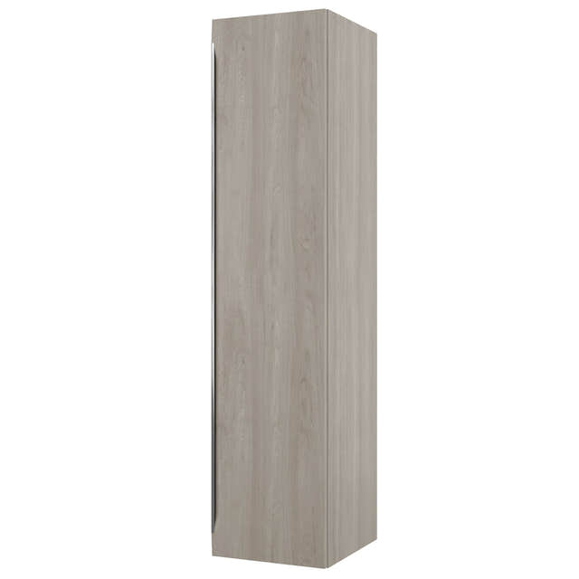 Linn Bad Mari Høyskap Lys eik / Høyre hengslet / Innredning A Linn Bad Høyskap bad LB-400130-H