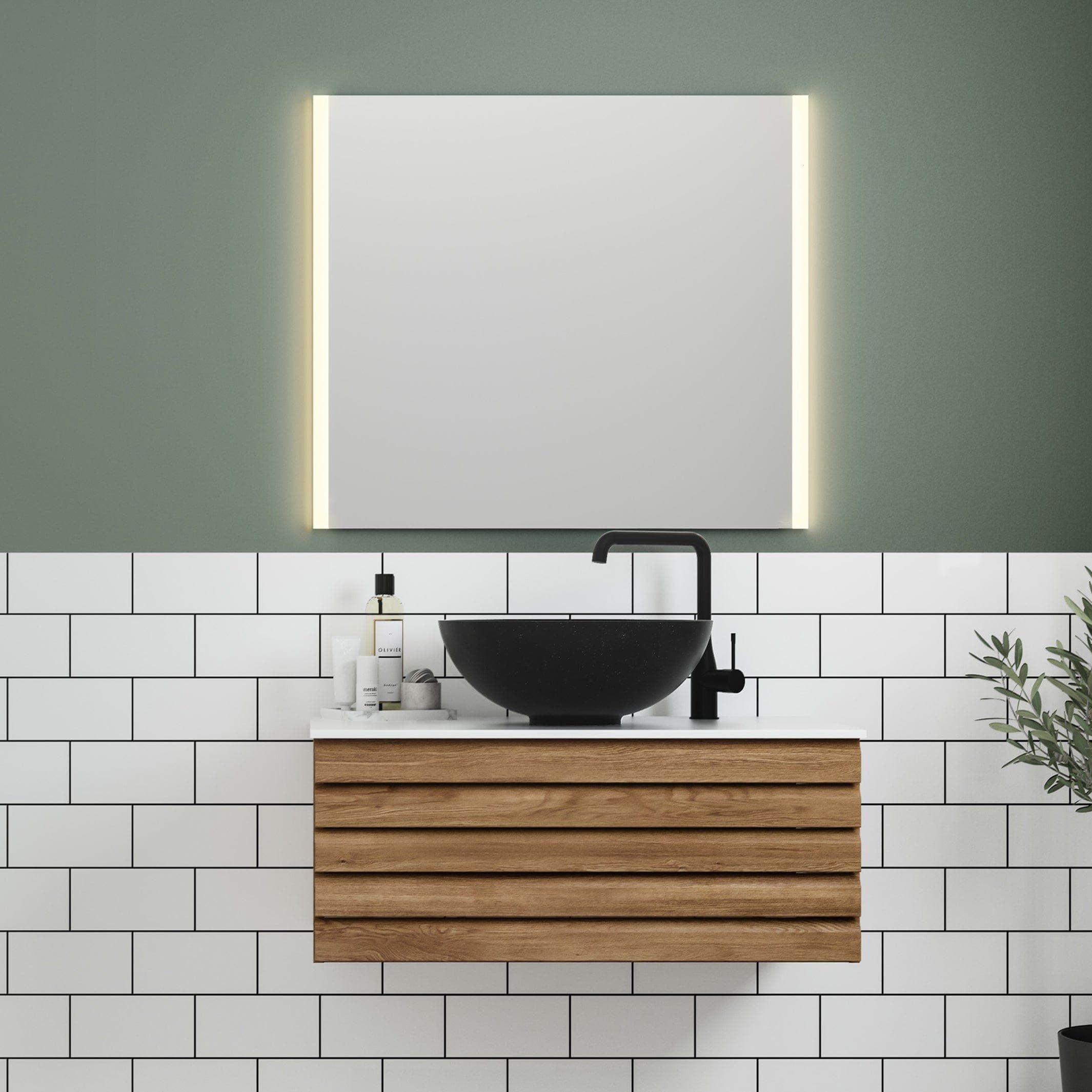 Linn Bad Selma Eikestav Heltre D45cm Servantskap Linn Bad Servantskap