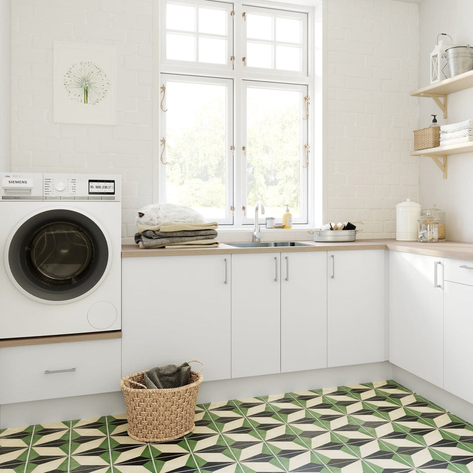 Linn Bad Skuff under Vaskemaskin B60cm Linn Bad Benkeskap vaskerom