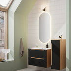 Linn Bad TISTEL ovalt speil med lys (backlight)
