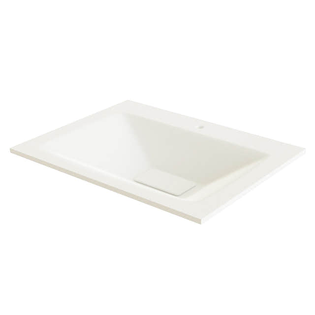 Linn Bad Vale Møbelservant Glass Hvit matt / 60cm / Senter Linn Bad Møbelservant LB-3506KM