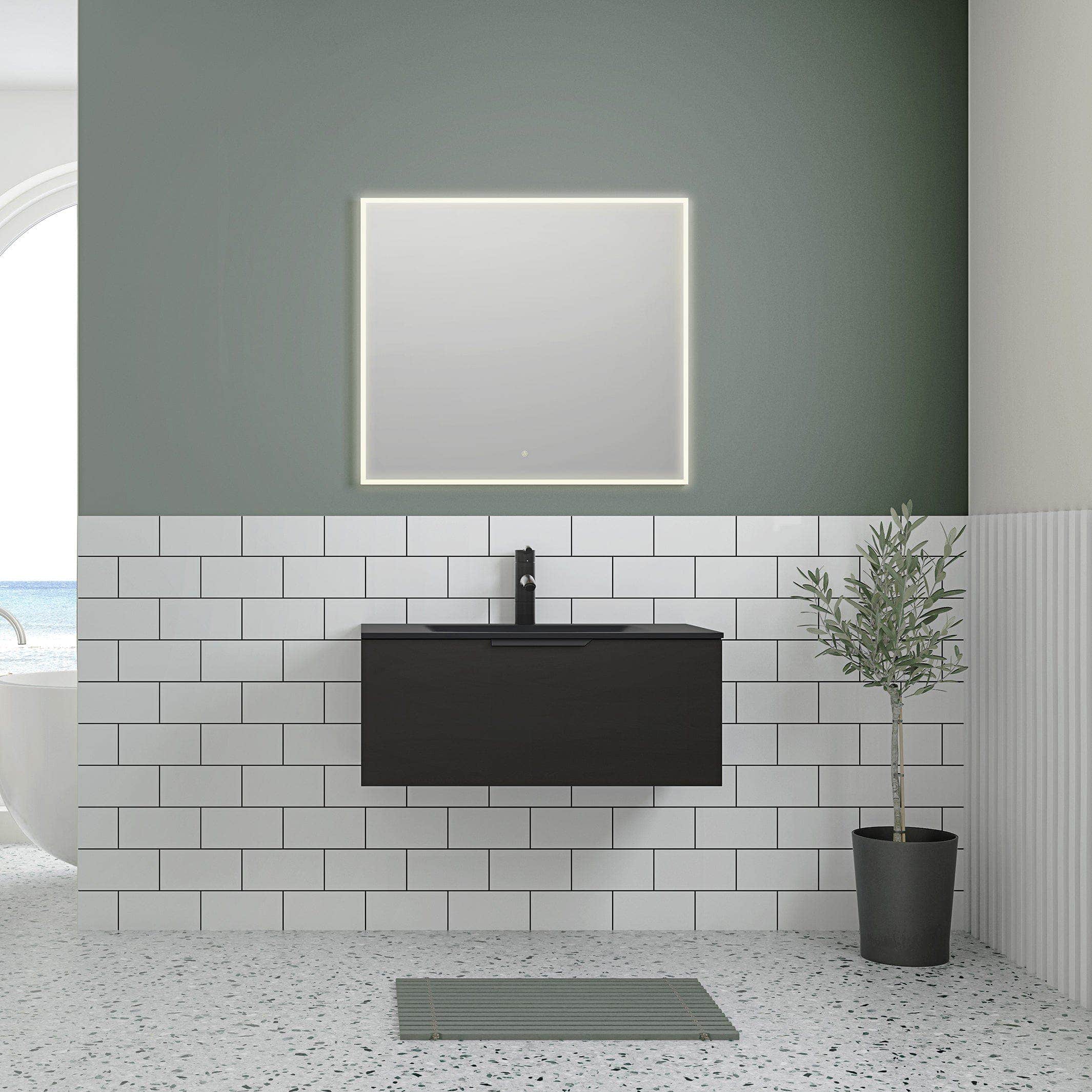 Linn Bad Vale Møbelservant Glass Linn Bad Møbelservant