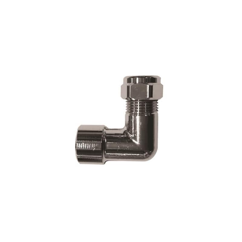 NIL 3/8" x 10mm Albu med 1 Kupling Froster FPL albue BD-4385065