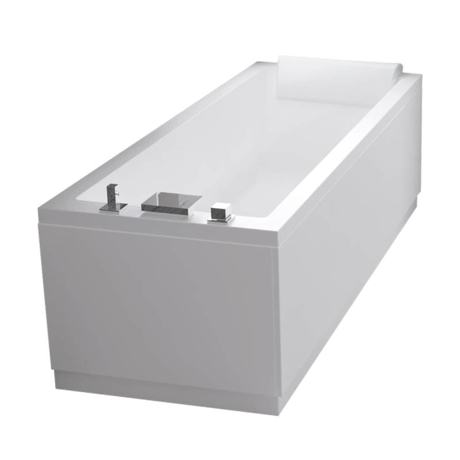 Novellini Calos Badekar 150-180cm Novellini Firkantet badekar