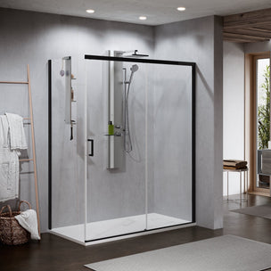 Novellini Zephyros 2.0 PH Skyvedør 120-160cm