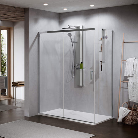 Novellini Zephyros 2.0 PH Skyvedør 120-160cm