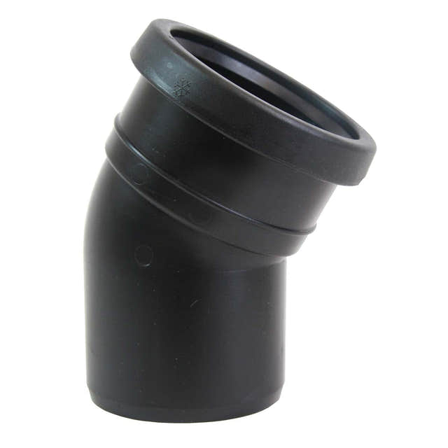 Pipelife Bend PP 90mm - for avløp 90mm / 30° Pipelife Bend AH-2200127