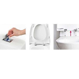 Porsgrund Glow 63 Rimfree Toalett stor fot