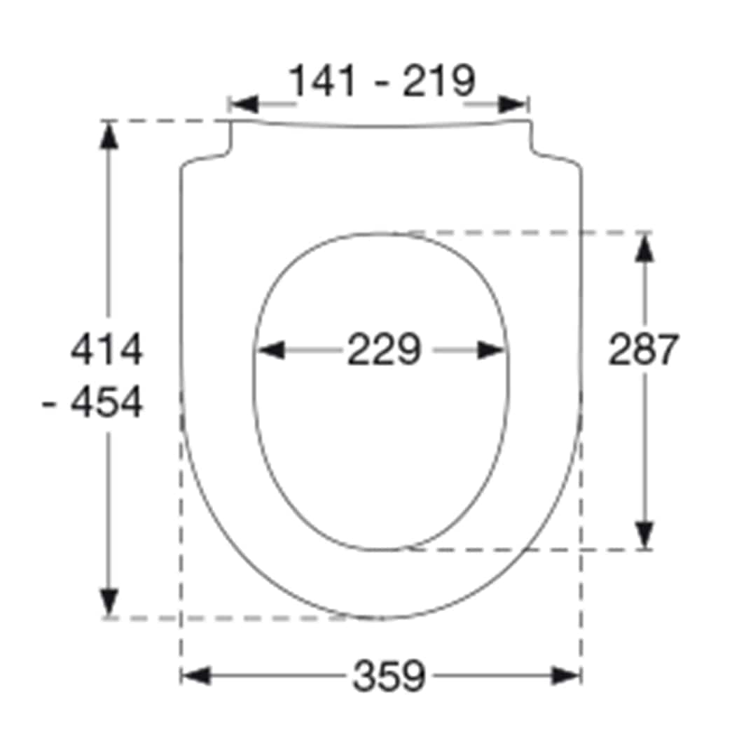 Pressalit Sway D 934 Toalettsete Pressalit Toalettsete