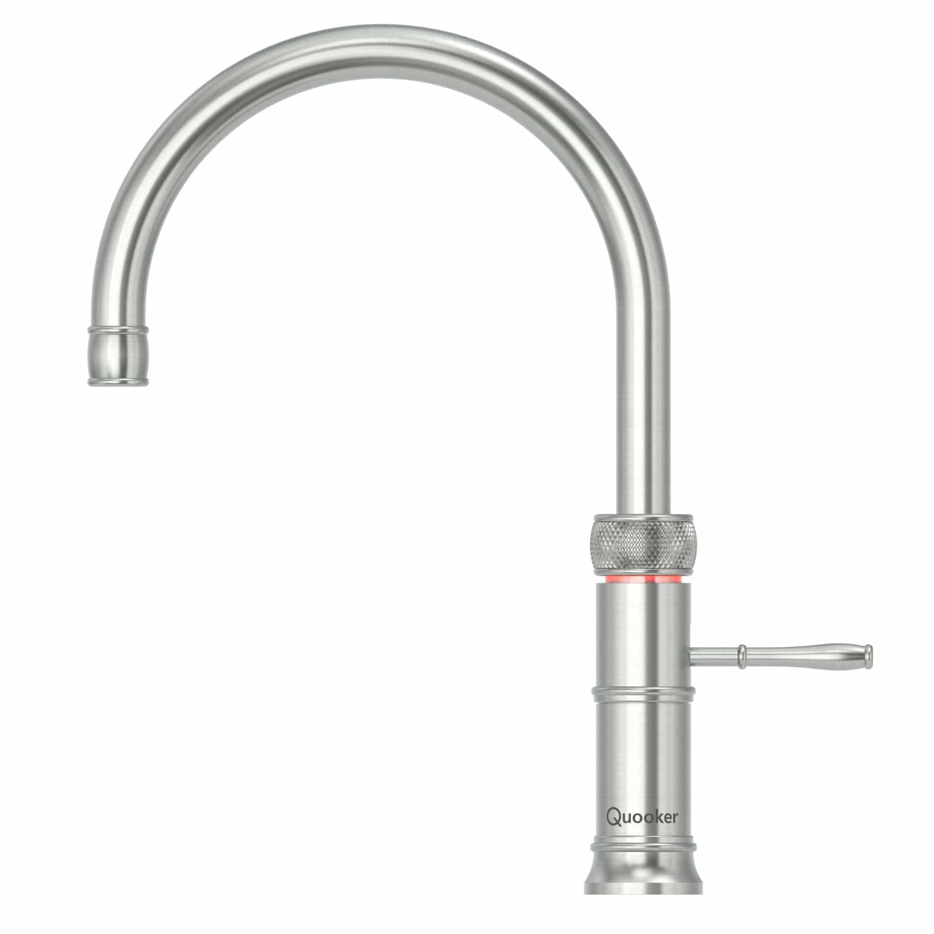 Quooker Classic Fusion Round alt-i-ett retro kjøkkenarmatur Rustfritt stål / PRO3 Quooker Kjøkkenarmatur BUN-Q211610402
