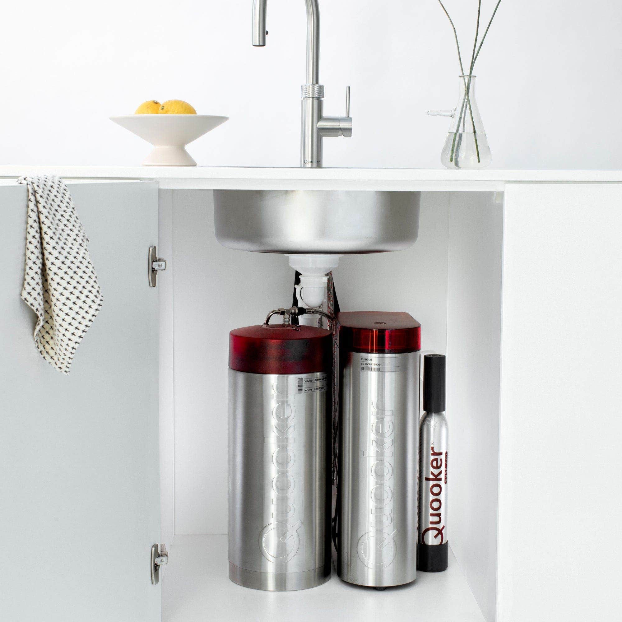 Quooker Classic Fusion Square alt-i-ett retro kjøkkenarmatur Quooker Kjøkkenarmatur