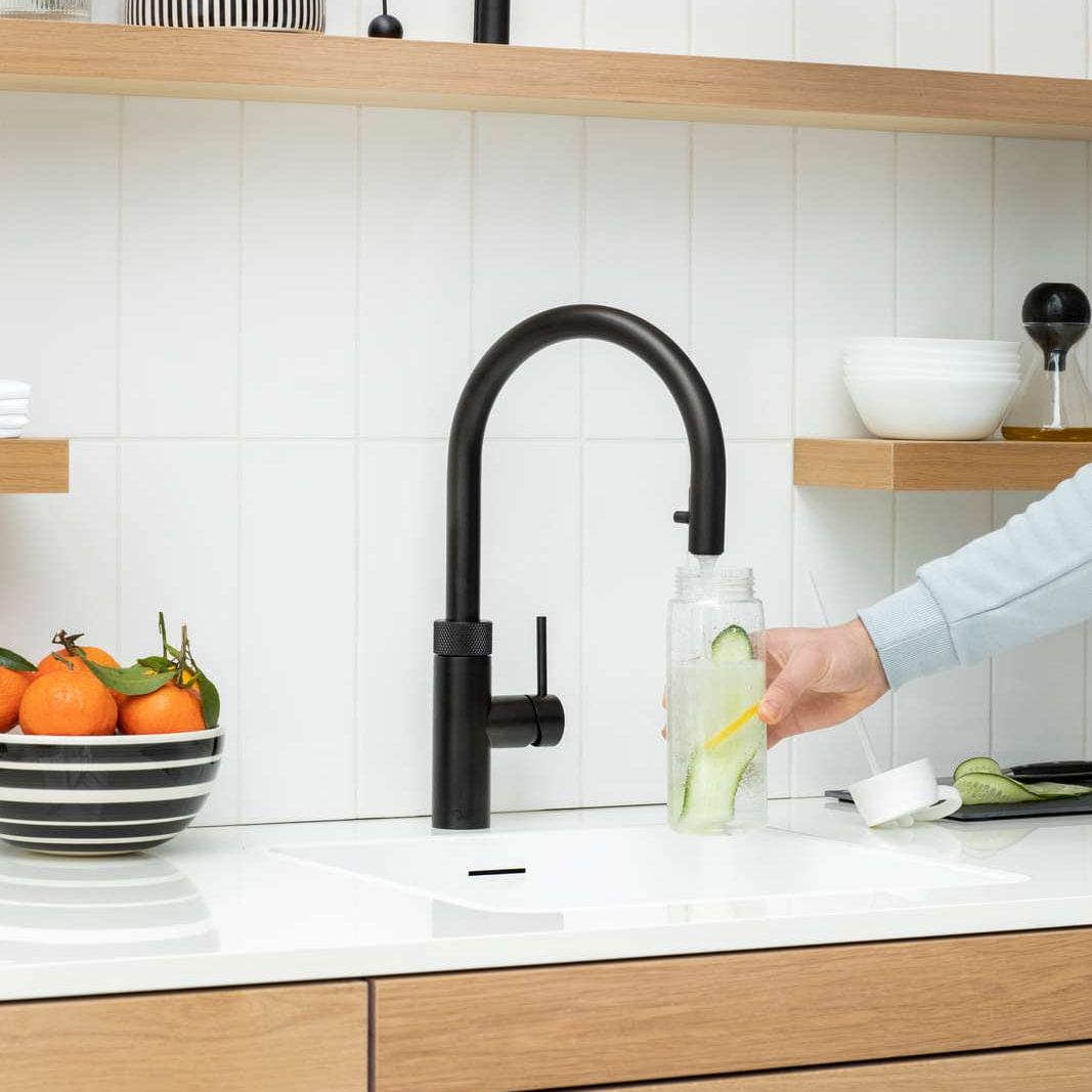 Quooker Flex alt-i-ett kjøkkenarmatur med uttrekksslange Quooker Kjøkkenarmatur
