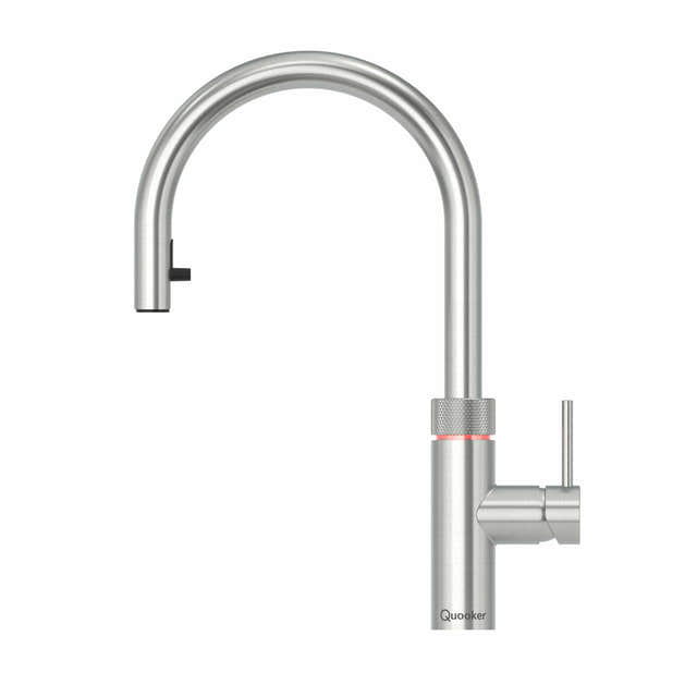Quooker Flex alt-i-ett kjøkkenarmatur med uttrekksslange Rustfritt stål / PRO3 Quooker Kjøkkenarmatur BUN-Q211310402