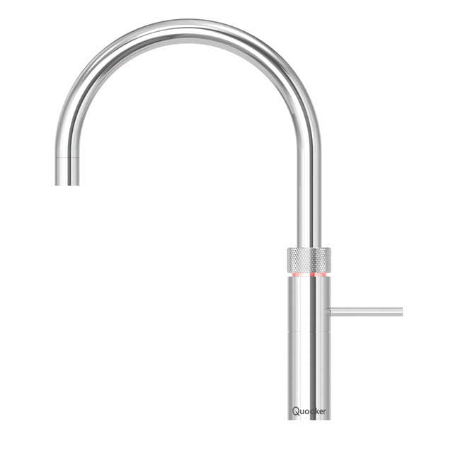 Quooker Fusion Round alt-i-ett design kjøkkenarmatur Krom / PRO3 Quooker Kjøkkenarmatur BUN-Q210850102