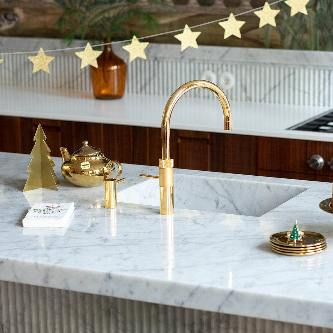 Quooker Fusion Round alt-i-ett design kjøkkenarmatur Quooker Kjøkkenarmatur