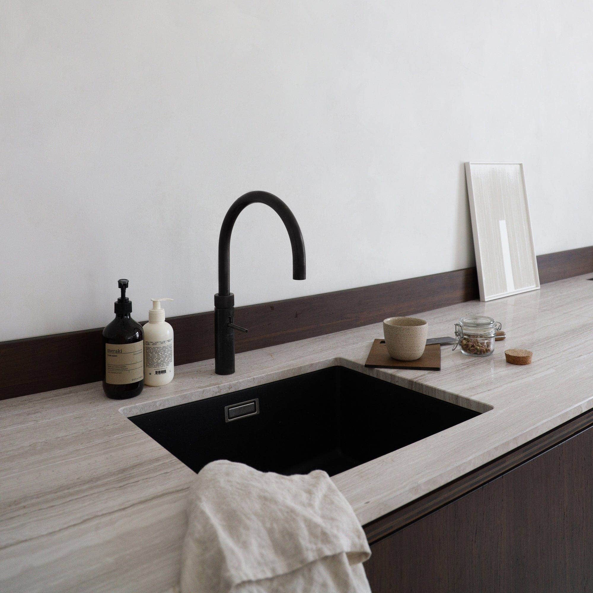 Quooker Fusion Round alt-i-ett design kjøkkenarmatur Quooker Kjøkkenarmatur