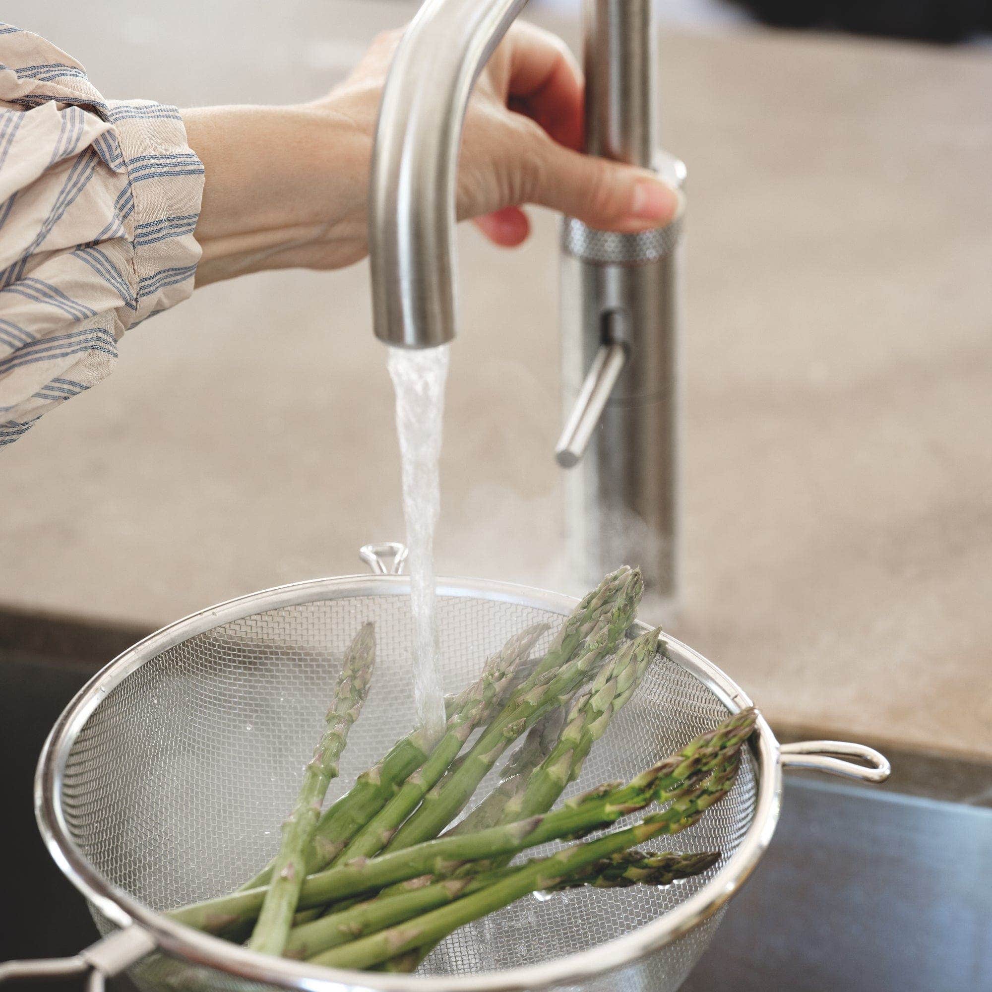 Quooker Fusion Square alt-i-ett design kjøkkenarmatur Quooker Kjøkkenarmatur