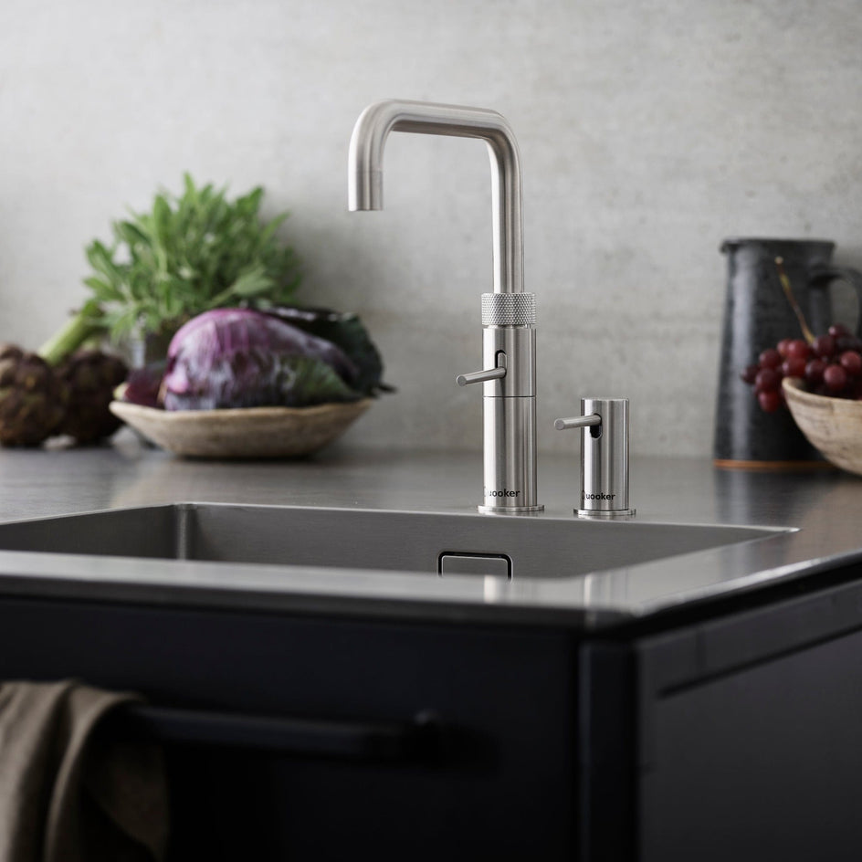 Quooker Fusion Square alt-i-ett design kjøkkenarmatur Quooker Kjøkkenarmatur