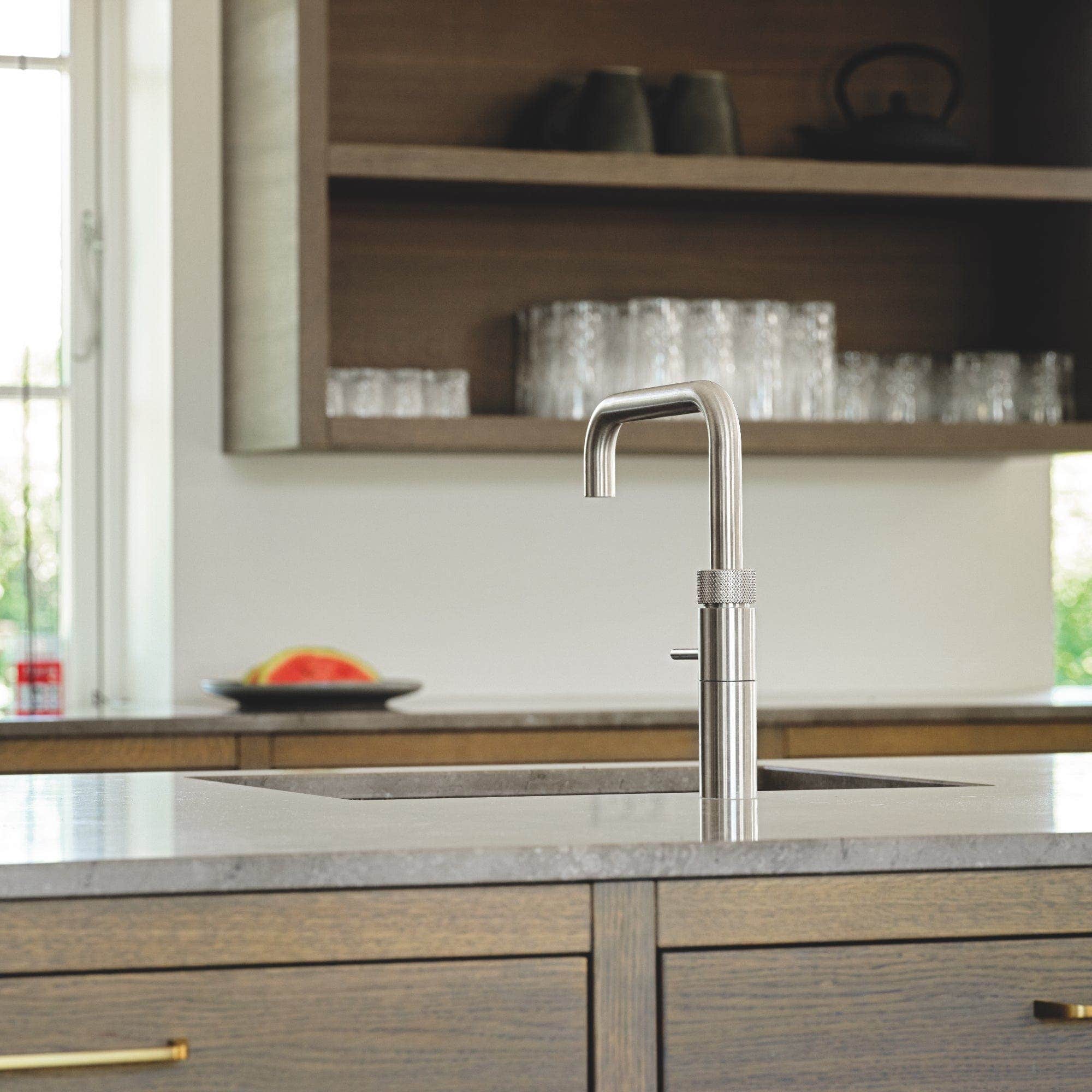 Quooker Fusion Square alt-i-ett design kjøkkenarmatur Quooker Kjøkkenarmatur