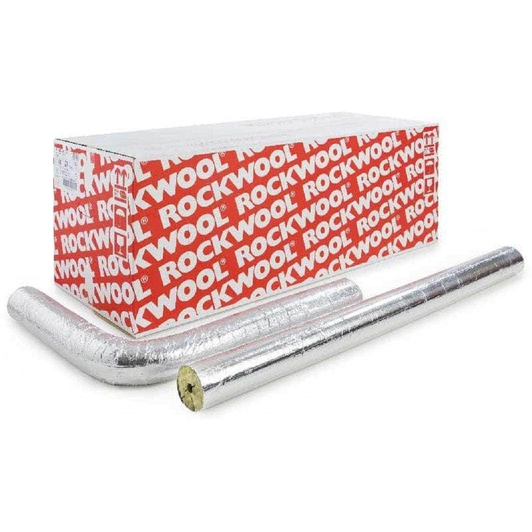 Rockwool Rørskål med Tape 1 m Rockwool Rørskåler