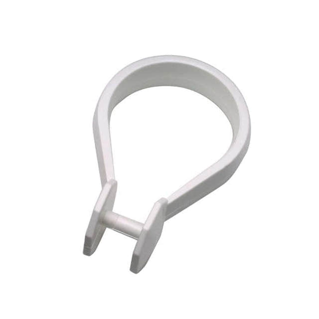 Safir Snap Ringer til Dusjforheng - hvit/klar Hvit Arrow Dusjforheng AH-7550068