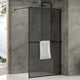Sanipro Black Collection Dusjvegg - Urban/Frame Svart matt / 90cm / Urban Sanipro Dusjvegg SA-10148