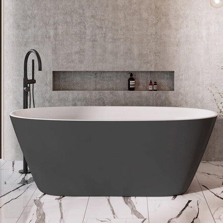 Sanipro Dino 169 Frittstående Badekar Solid Surface