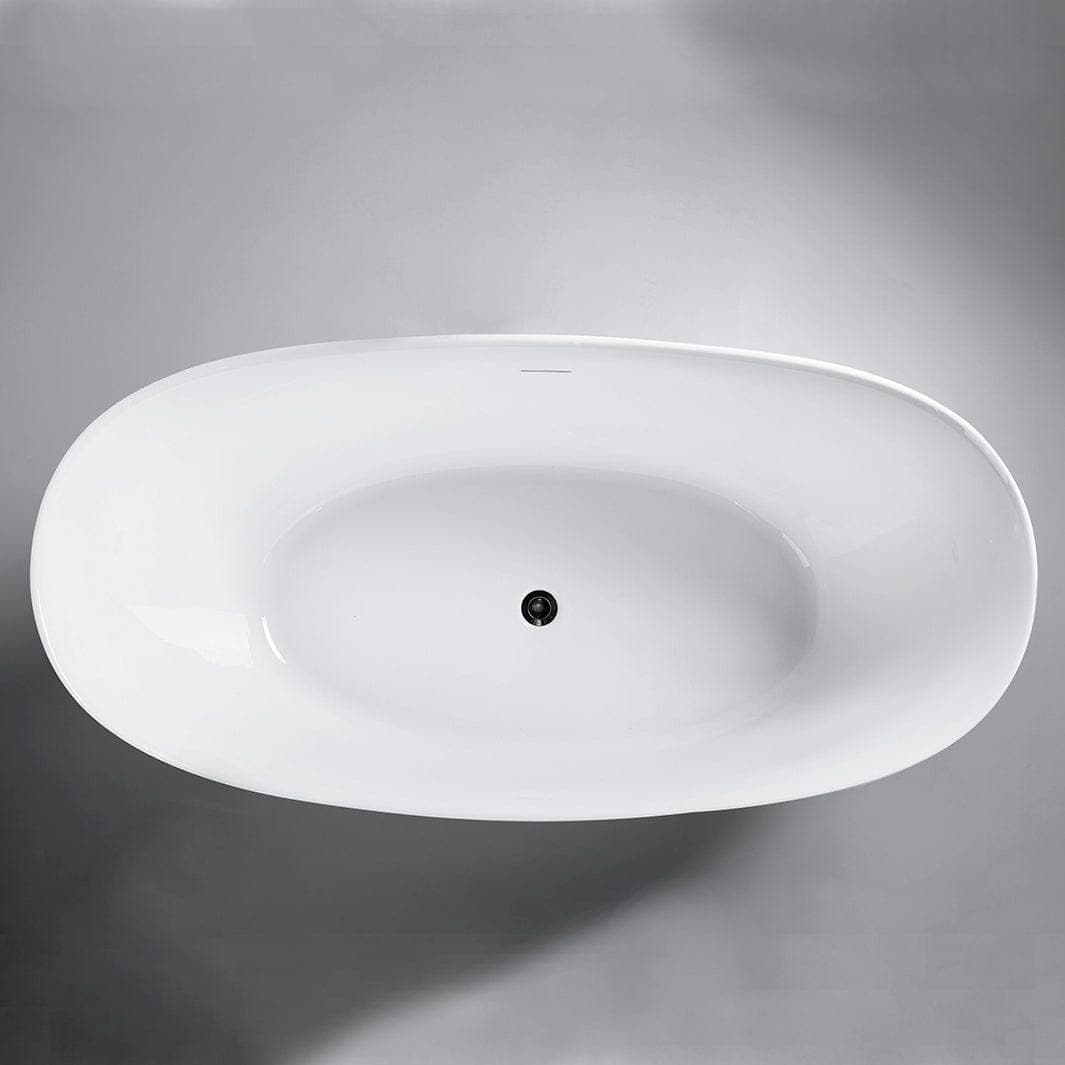 Sanipro Paris Frittstående badekar 150 Hvit / 150cm Sanipro Frittstående badekar SA-10100
