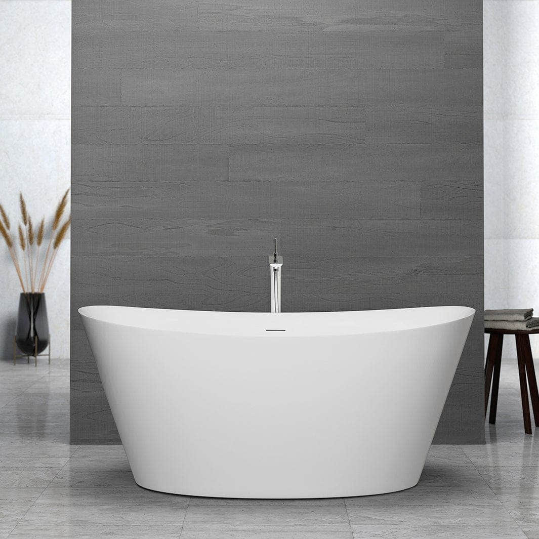 Sanipro Paris Frittstående badekar 150 Hvit / 150cm Sanipro Frittstående badekar SA-10100