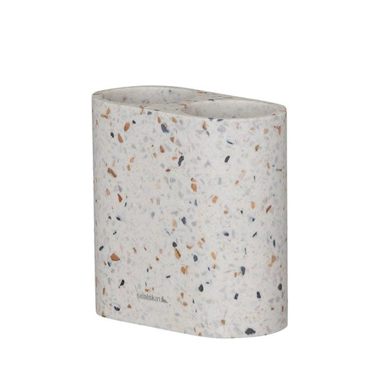 Sealskin Blend tannbørsteholder dobbel terrazo