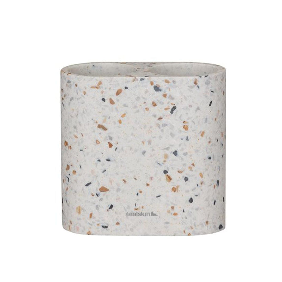 Sealskin Blend tannbørsteholder dobbel terrazo Terrazzo Sealskin Tannbørsteholder CO-V800035