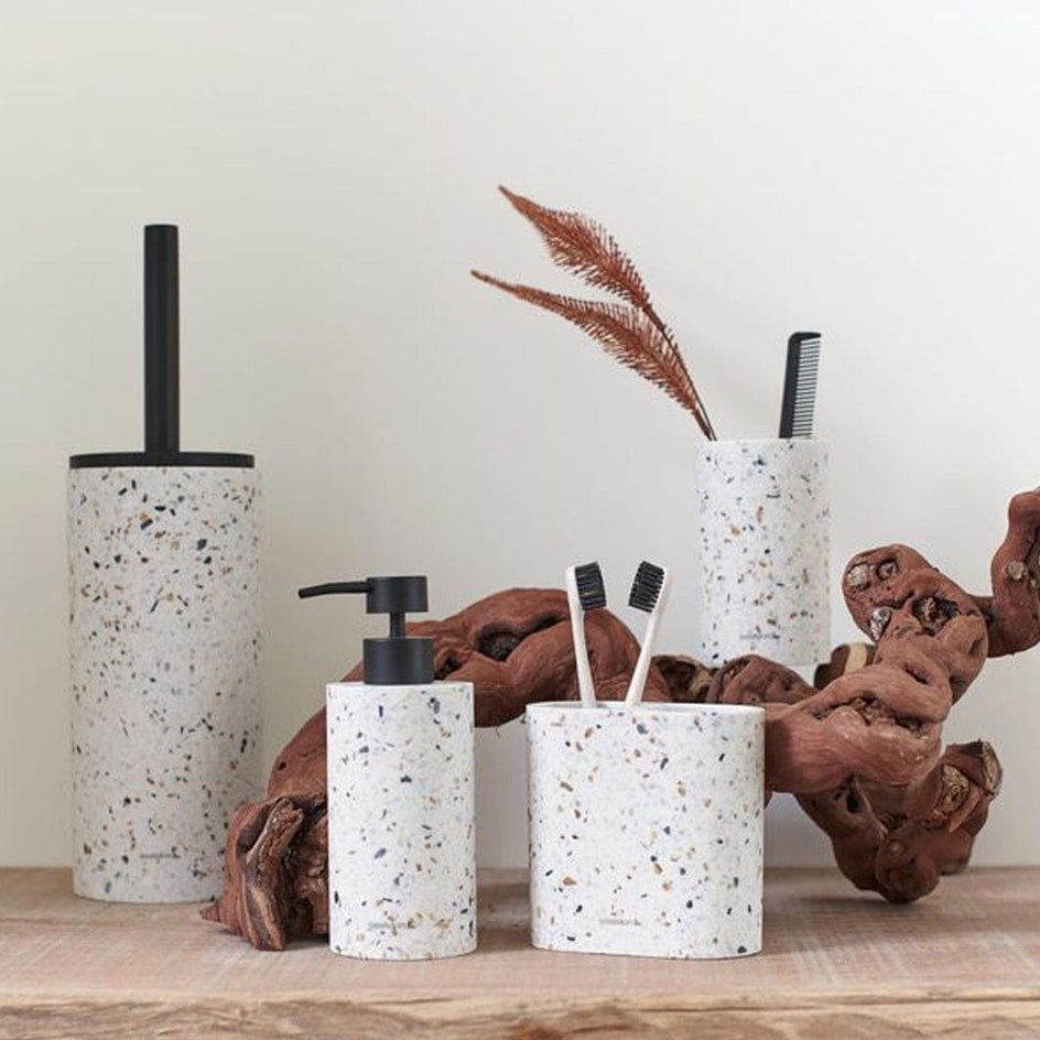 Sealskin Blend tannbørsteholder dobbel terrazo Terrazzo Sealskin Tannbørsteholder CO-V800035