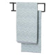 Sealskin Carrè håndklestativ 2 for vegg matt sort Svart Sealskin Håndklestativ CO-396230746