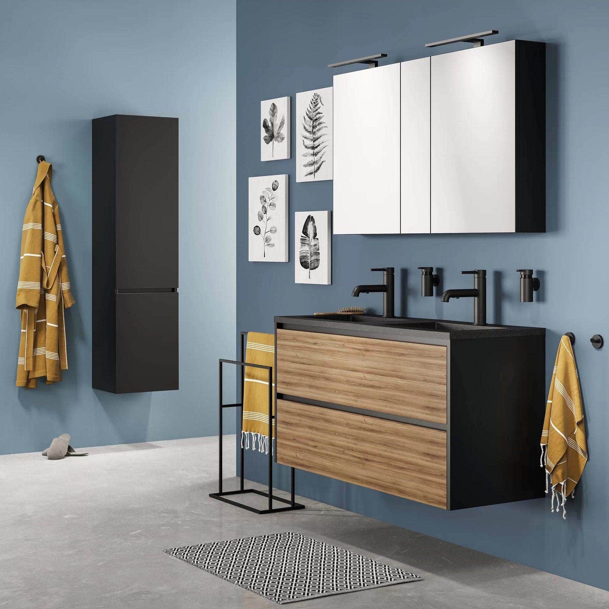 Sealskin Trellis badematte 60x90  Sealskin Baderomsmatte