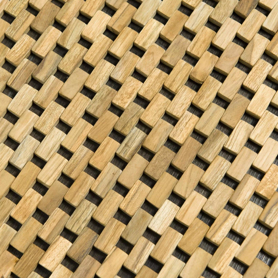 Sealskin Woodblock badematte teak Sealskin Baderomsmatte