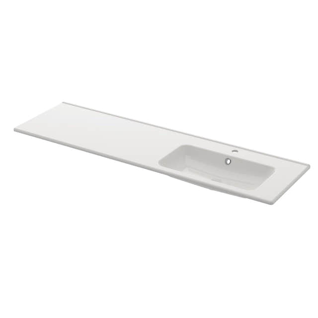 Servant Nerby Møbelservant B160xD45 Hvit Hvit / 160cm / Høyre Svedbergs Møbelservant SV-5162-H