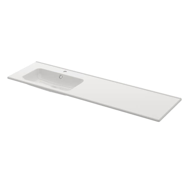 Servant Nerby Møbelservant B160xD45 Hvit Hvit / 160cm / Venstre Svedbergs Møbelservant SV-5162-V