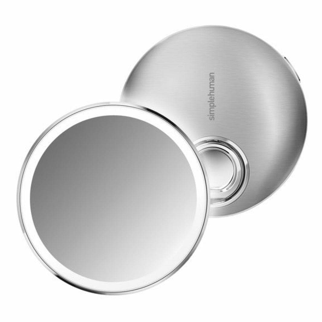simplehuman håndholdt sminkespeil Matt krom Simplehuman Sminkespeil CO-SST3025