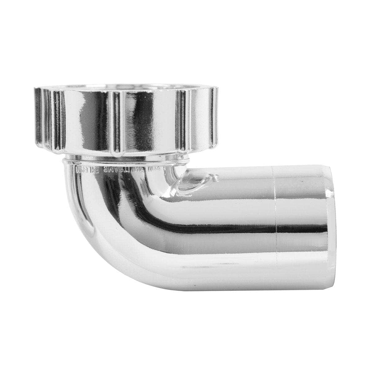 Smartline Bend med Hettemutter Krom Pipelife Overgang AH-2207176