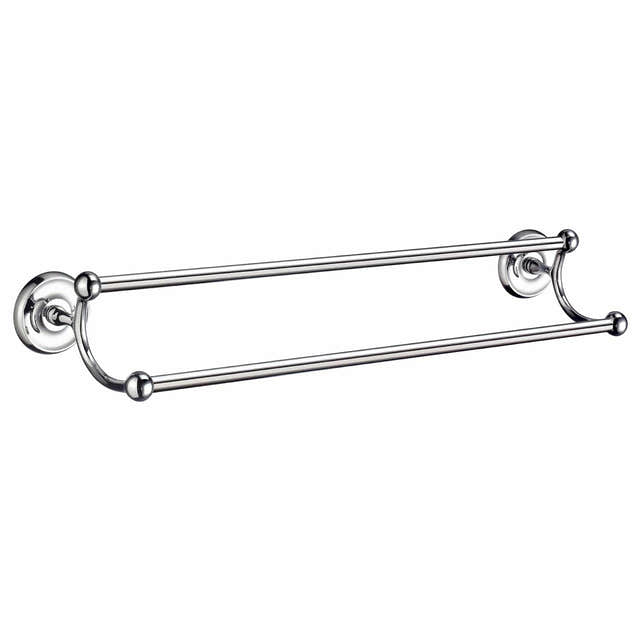 Smedbo 2364 Håndklestang Dobbel Villa Krom Smedbo Håndklestang SM-K2364