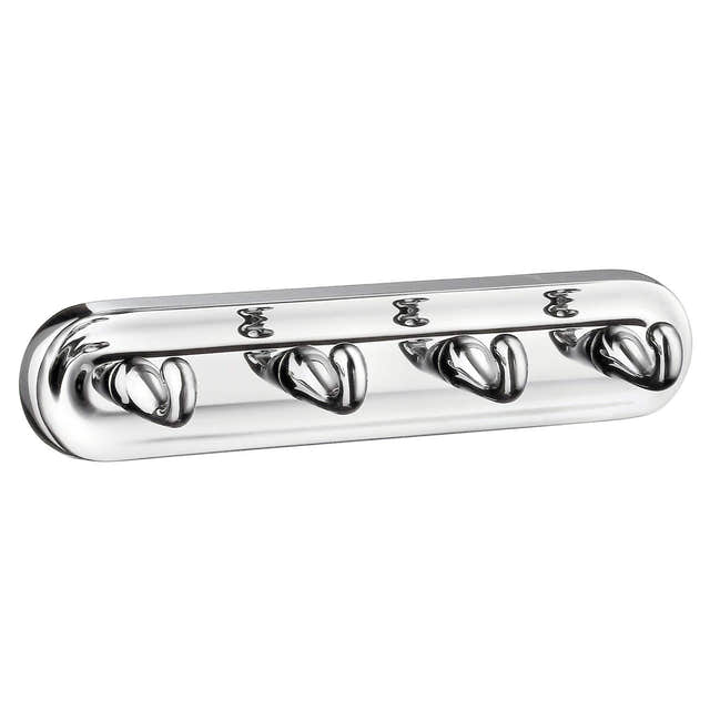 Smedbo 259 Kroklist 4-Kroker Villa Krom Smedbo Knagger SM-K259