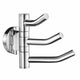 Smedbo 327 Svingbar Trippelkrok Home Krom Smedbo Håndkleholder SM-HK327
